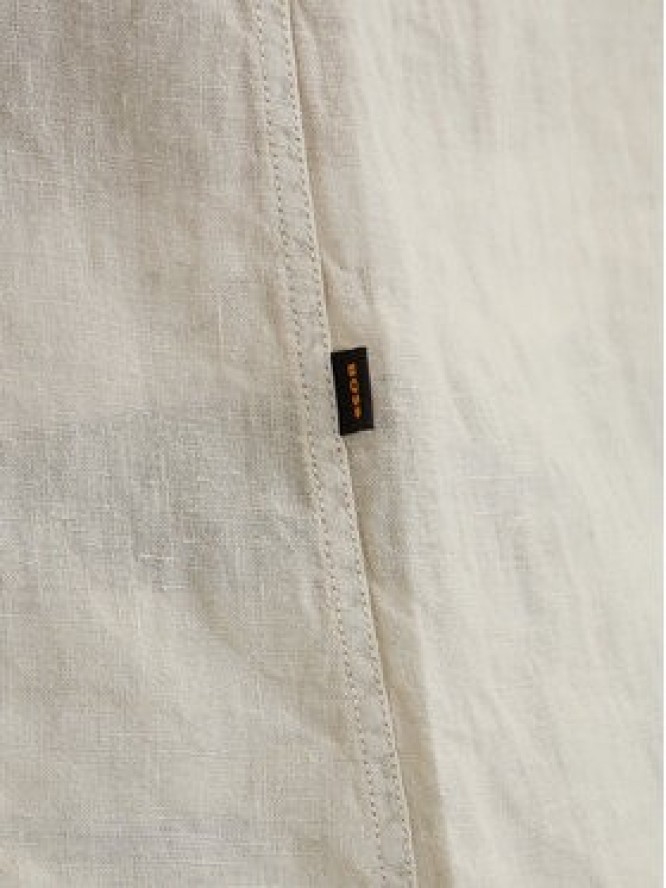 BOSS Koszula Relegant 50567579 Beżowy Regular Fit