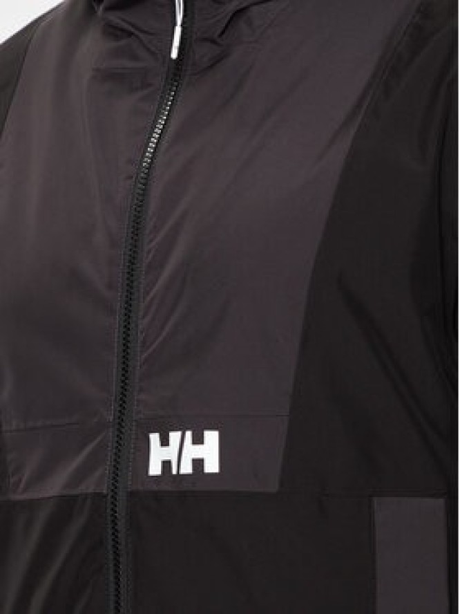 Helly Hansen Kurtka przeciwdeszczowa Rig Rain Jacket 54096 Czarny Regular Fit