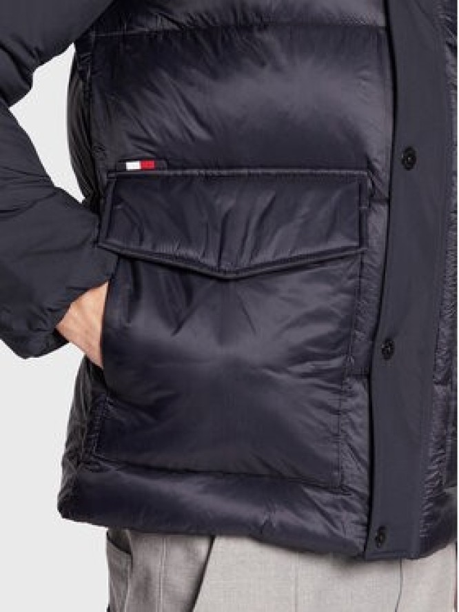 Tommy Hilfiger Kurtka zimowa MW0MW28723 Granatowy Regular Fit