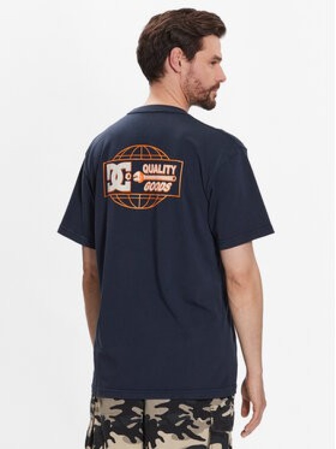 DC Shoes T-Shirt Quality Goods ADYZT05235 Granatowy Relaxed Fit