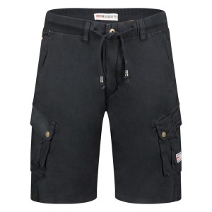 Bermudy Geographical Norway PAKITO BLACK DB MEN 256 czarny męska