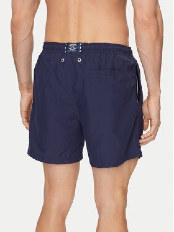 HOM Szorty kąpielowe 402537 Granatowy Regular Fit