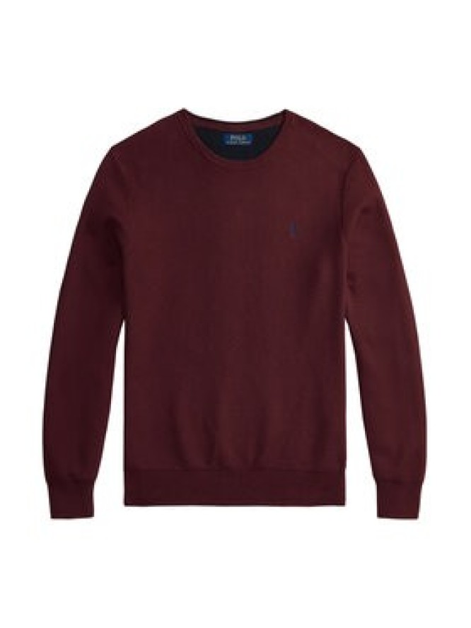 Polo Ralph Lauren Sweter 710918163520 Bordowy Regular Fit
