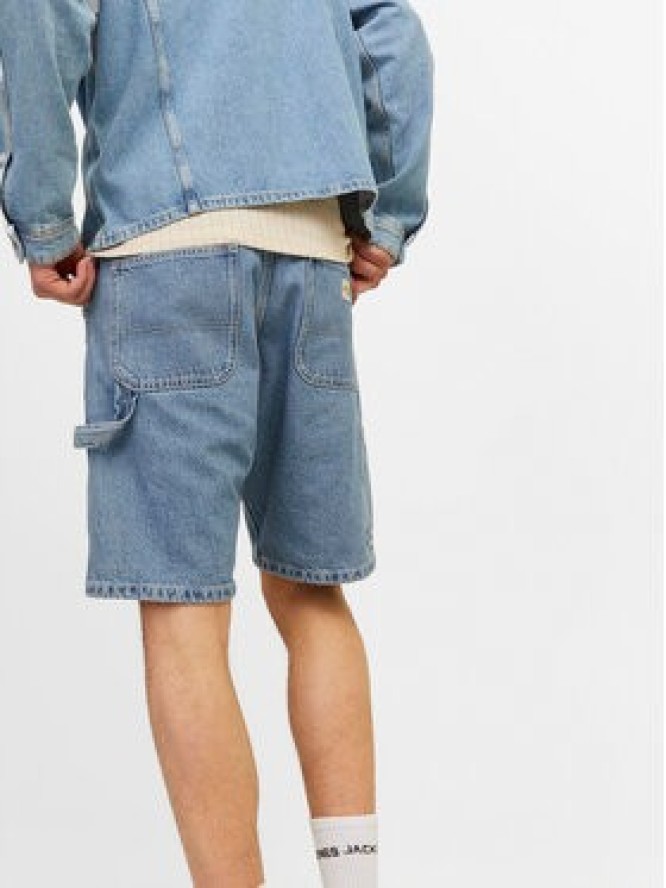Jack & Jones Szorty jeansowe Jjitony 12252719 Niebieski Loose Fit