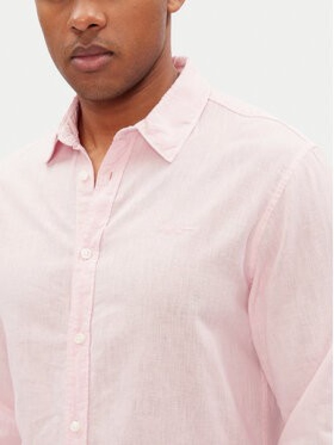 Pepe Jeans Koszula Arnau PM308844 Różowy Regular Fit