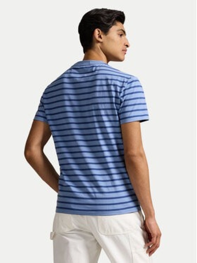 Polo Ralph Lauren T-Shirt 710938134009 Niebieski Custom Slim Fit