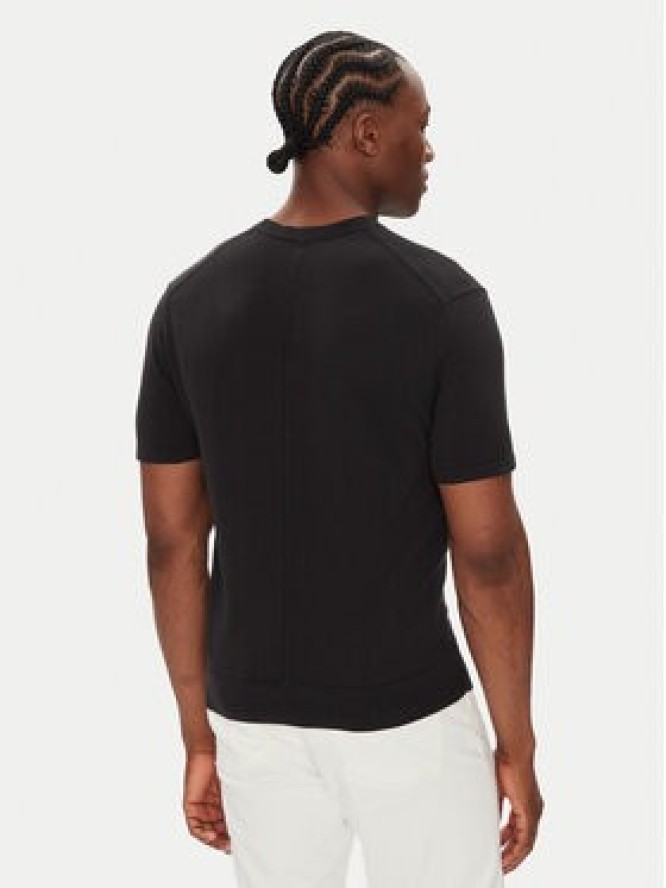 Calvin Klein T-Shirt Supima LV04LC333G Czarny Regular Fit
