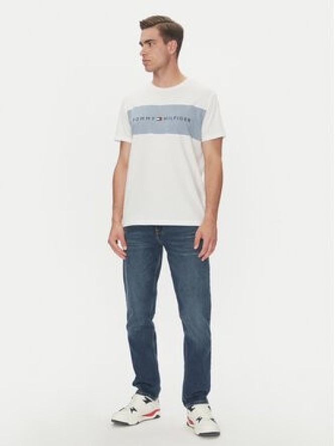 Tommy Hilfiger T-Shirt UM0UM03418 Biały Regular Fit