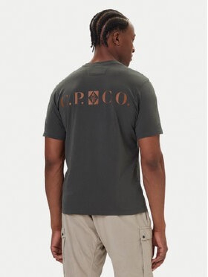 C.P. Company T-Shirt 19CMTS104A005100W Szary Regular Fit