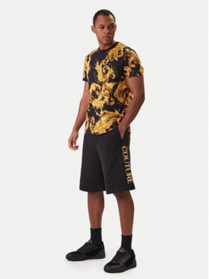 Versace Jeans Couture Szorty sportowe 80GADT00 CF01T Czarny Regular Fit