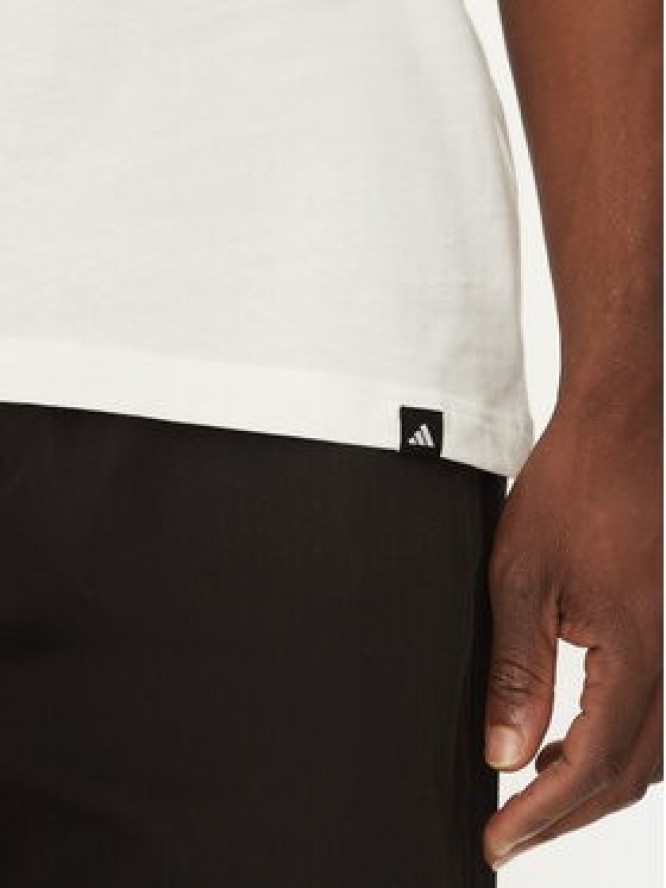 adidas T-Shirt Lounge Still Life Bowl Graphic JJ3962 Biały Regular Fit