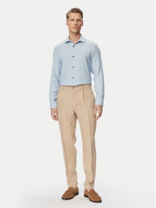 Jack & Jones Koszula Parker 12292161 Niebieski Regular Fit