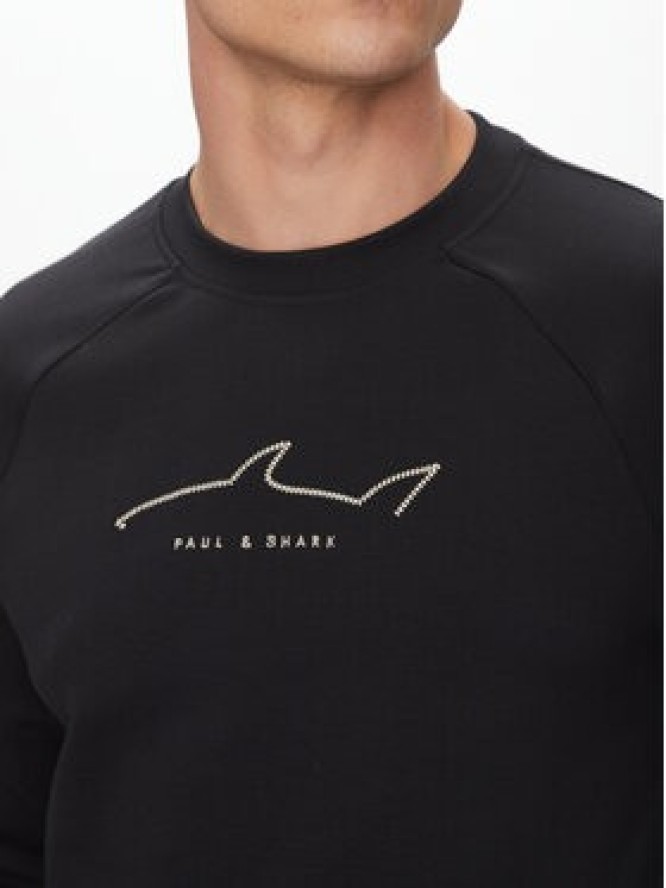 Paul&Shark Bluza 25411854 Czarny Regular Fit