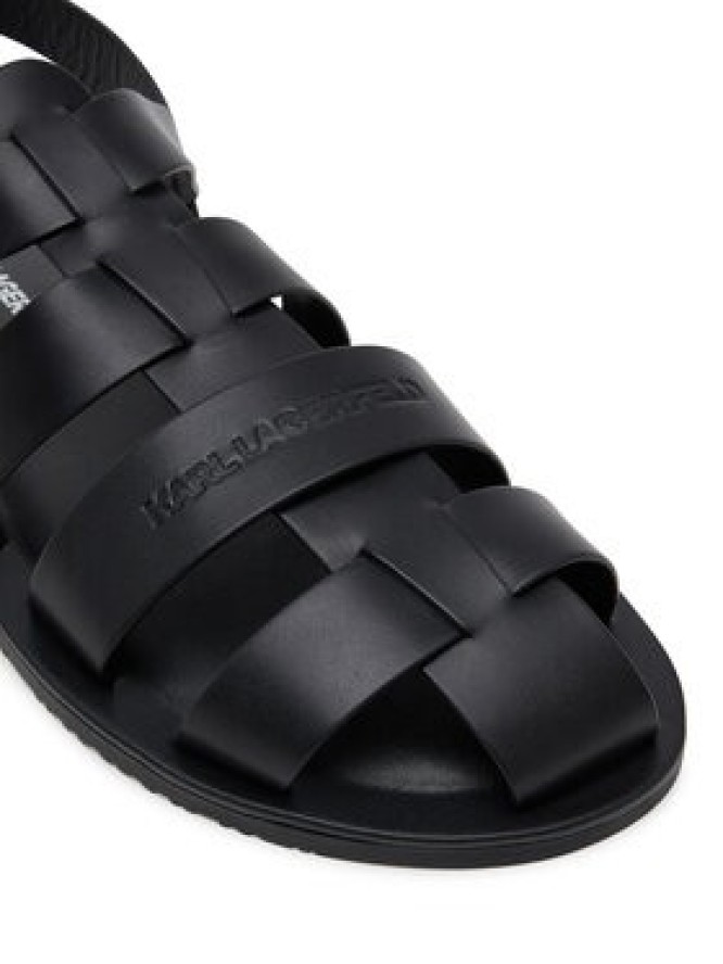 KARL LAGERFELD Klapki Kastor III KL70223 Czarny
