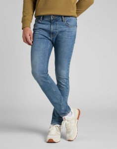 LEE MALONE MĘSKIE SPODNIE JEANSOWE SMOKEY INDIGO L736BKDG 112322022