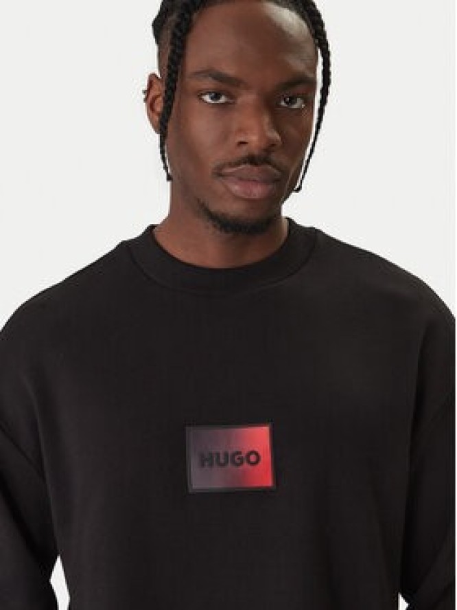 HUGO Bluza Danotop 50553134 Czarny Regular Fit