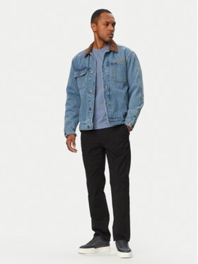 Calvin Klein Jeans Chinosy LV04RF618G Czarny Slim Fit