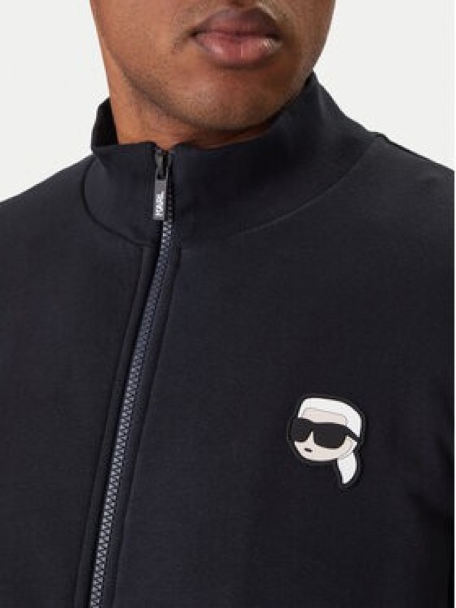 KARL LAGERFELD Bluza 705712 561900 Granatowy Regular Fit