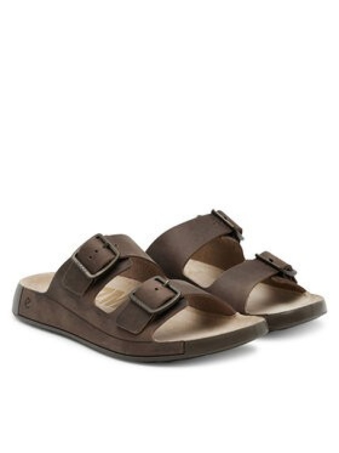 ECCO Klapki Cozmo 50098402114 Brązowy