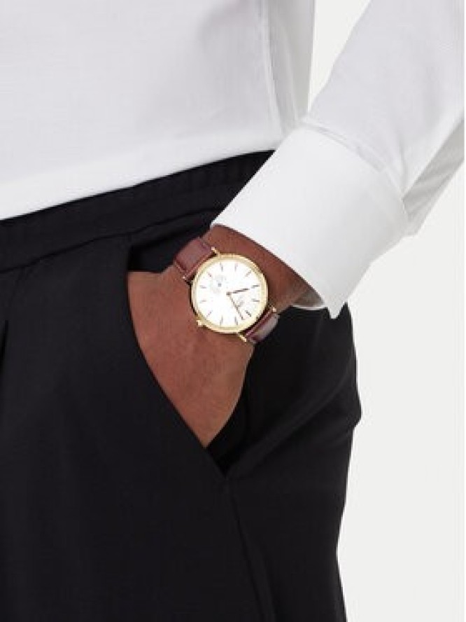 Daniel Wellington Zegarek Classic St Mawes DW00100869 Brązowy