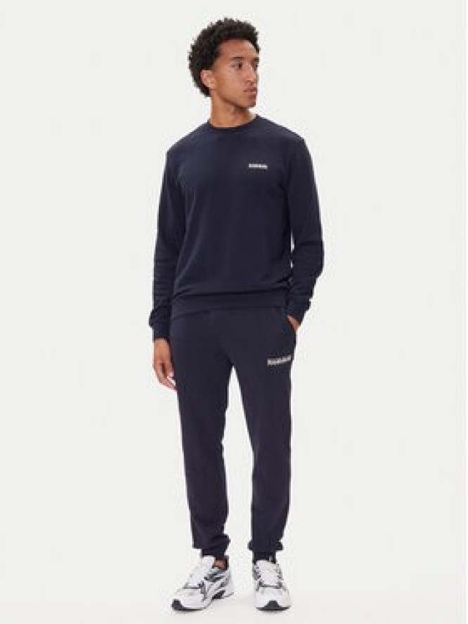 Napapijri Spodnie dresowe M-Gori Wint NP0A88UH Granatowy Relaxed Fit