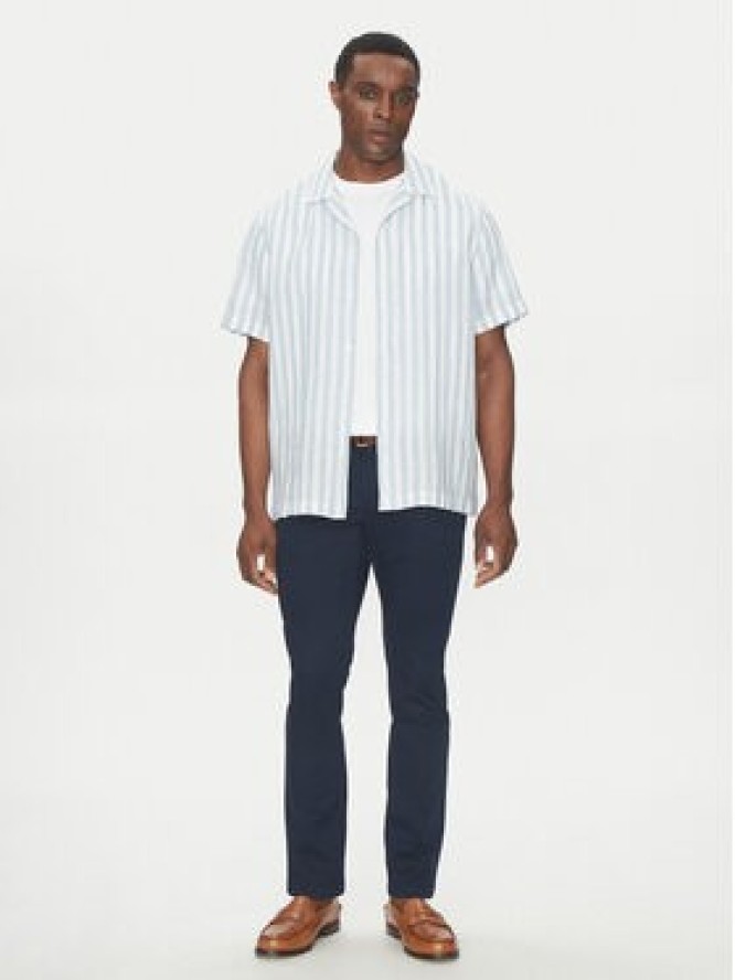 Michael Kors Koszula CS5405QHJ0 Niebieski Regular Fit