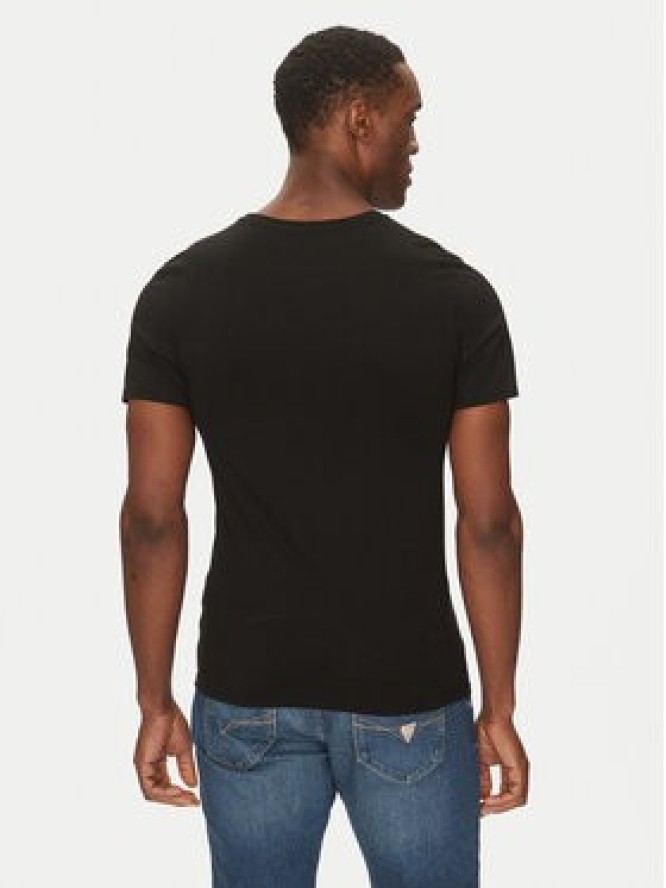 Lacoste Komplet t-shirtów TH9007 Czarny Slim Fit