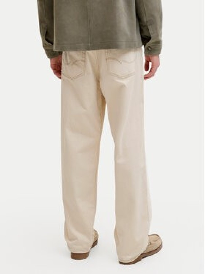 Jack & Jones Jeansy Alex 12295747 Beżowy jasny Baggy Fit