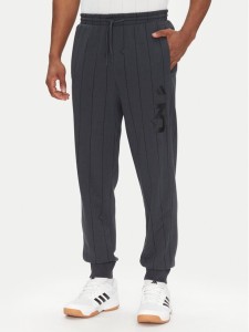 adidas Spodnie dresowe Seasonal Essentials US Sport JD8101 Szary Regular Fit