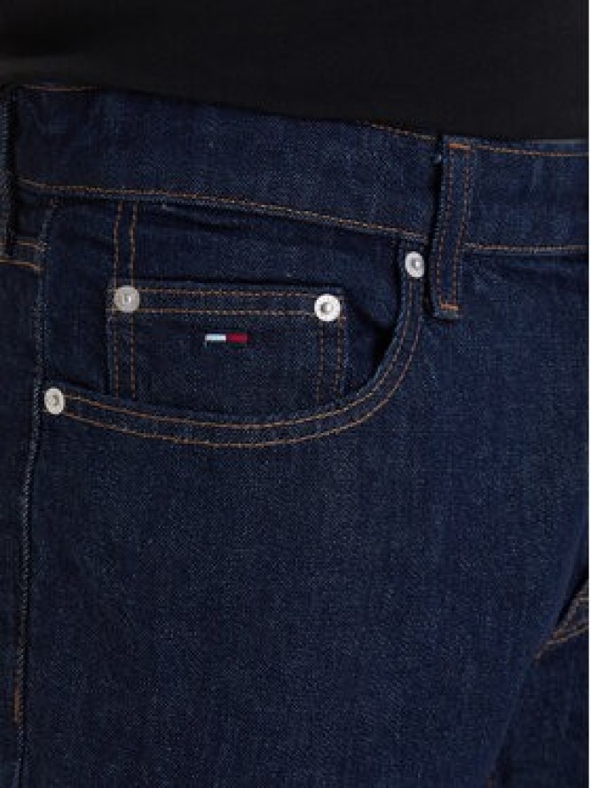 Tommy Jeans Jeansy Scanton DM0DM23063 Granatowy Slim Fit