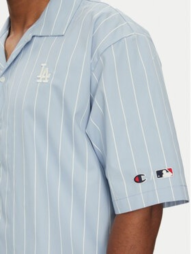 Champion Koszula 221041 Granatowy Regular Fit