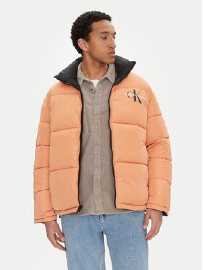 Calvin Klein Jeans Kurtka zimowa 90's J30J324438 Czarny Oversize