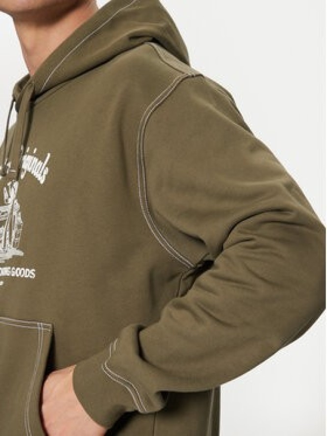 adidas Bluza Wabash JP4482 Zielony Loose Fit