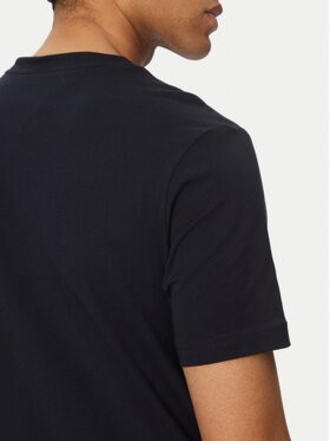 Tommy Hilfiger T-Shirt Flag Box MW0MW38636 Granatowy Regular Fit