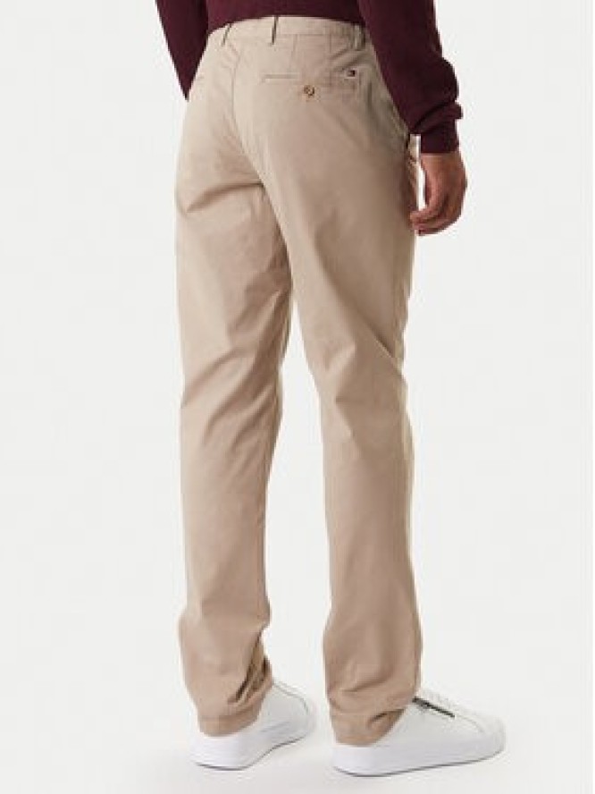 Tommy Hilfiger Chinosy Denton Essential MW0MW40262 Beżowy Straight Fit