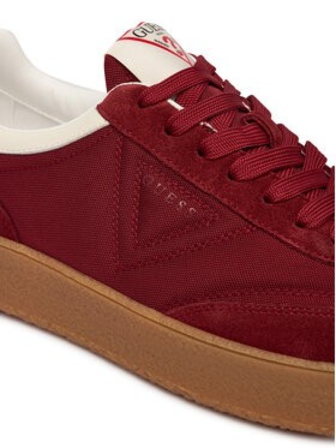 Guess Sneakersy FMPWIM FAB12 Bordowy