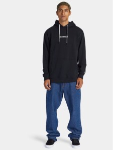 DC Shoes Bluza Baseline Otlr ADYFT03390 Czarny Regular Fit