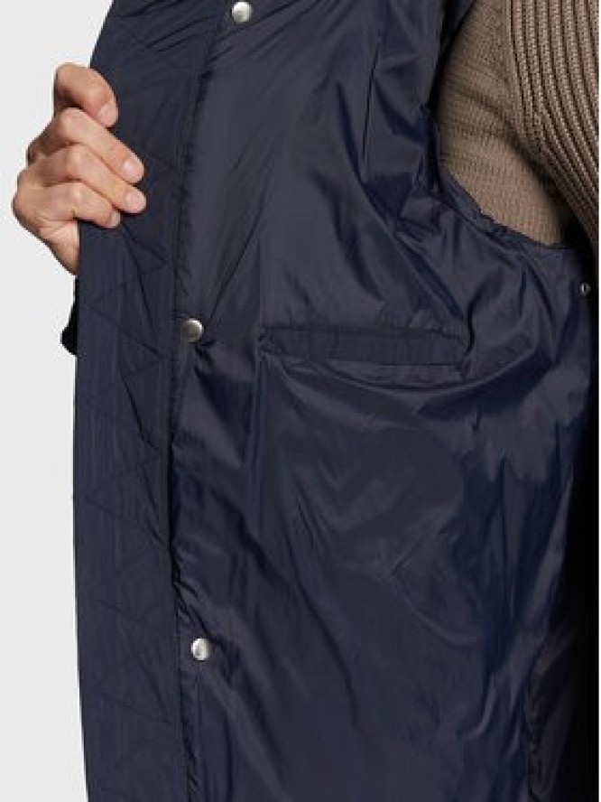 Trussardi Kurtka zimowa Memory 52S00742 Granatowy Regular Fit