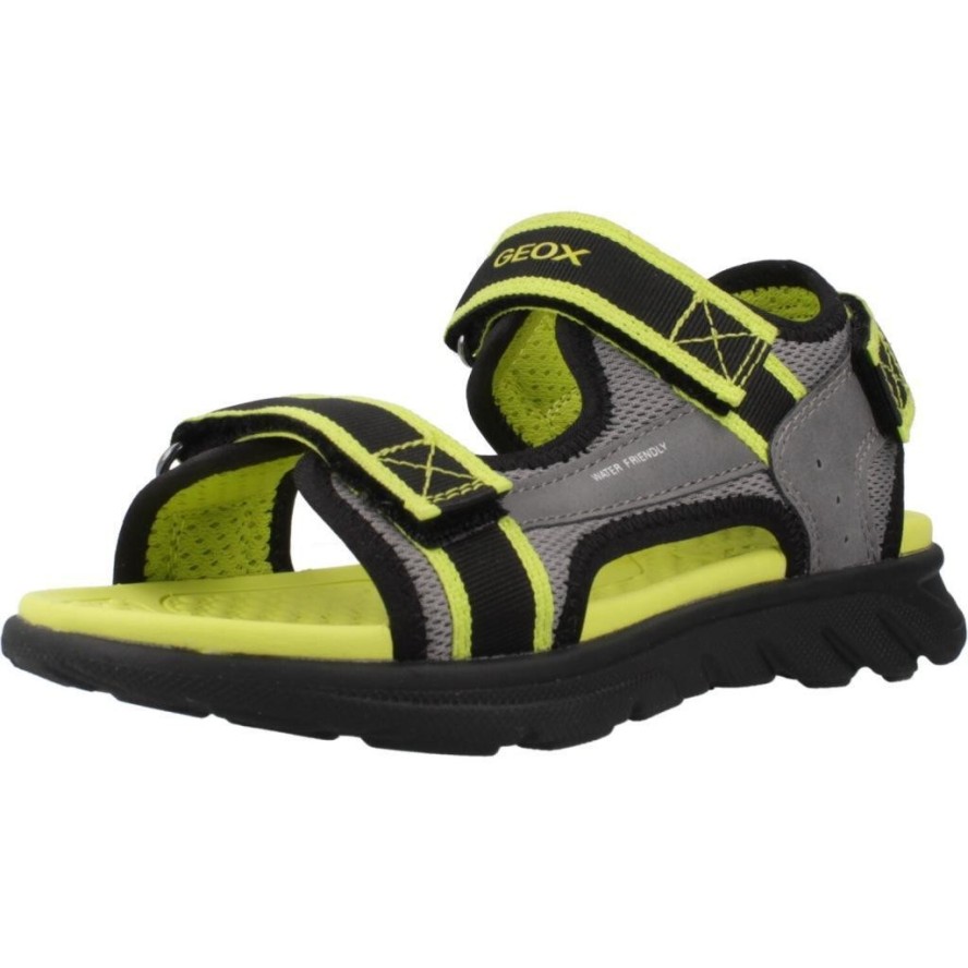 Sandały GEOX J SANDAL AIRADYUM B Czarny