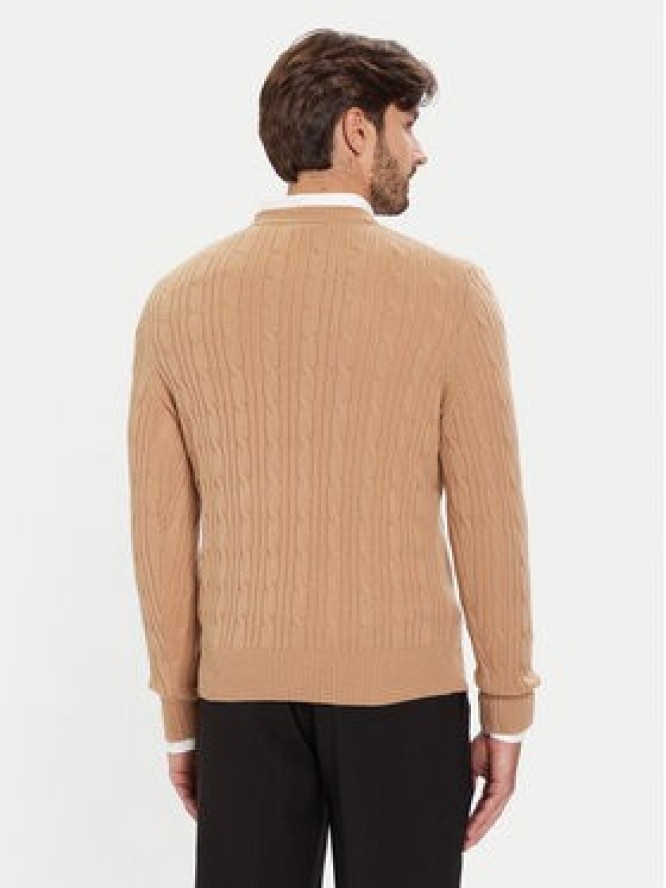 BOSS Sweter H-Hetico 50549975 Beżowy Regular Fit