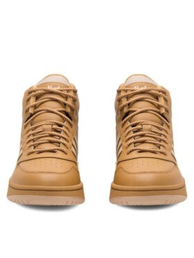 adidas Sneakersy HOOPS 3.0 MID WINTER IF2636 Beżowy