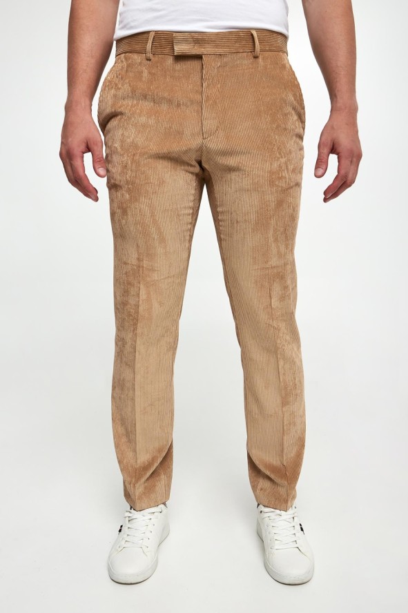 Spodnie męskie sztruksowe KARL LAGERFELD