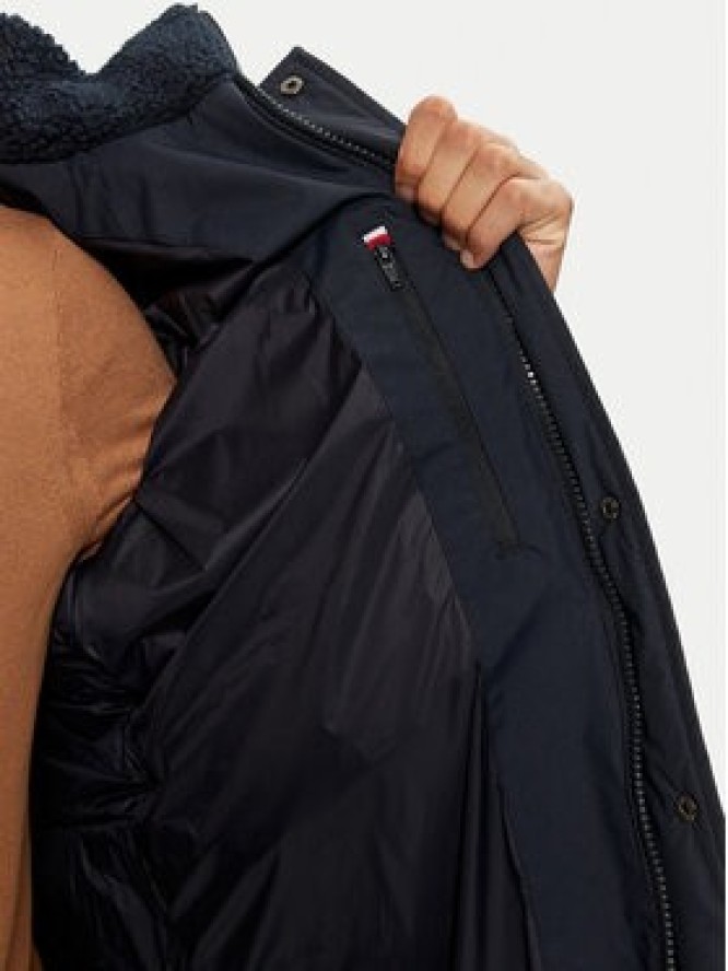 Tommy Hilfiger Kurtka zimowa Rockie MW0MW36593 Granatowy Regular Fit