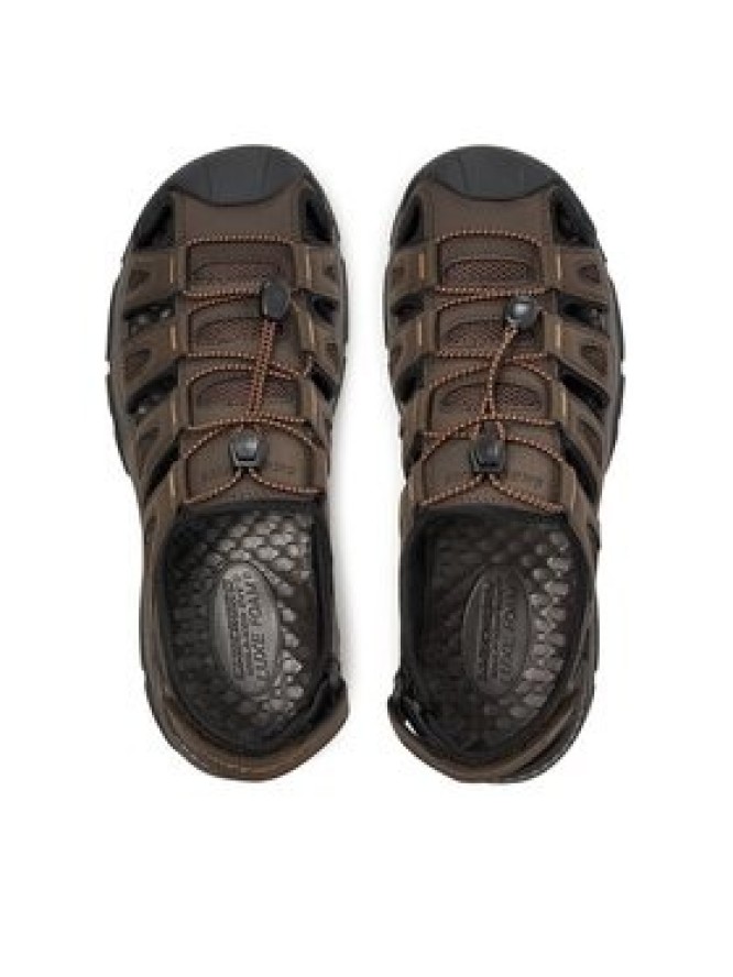 Skechers Sandały Tresmen-Outseen 204111/CHOC Brązowy