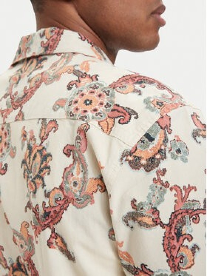 Billabong Koszula Vacay EBYWT03019 Beżowy Relaxed Fit