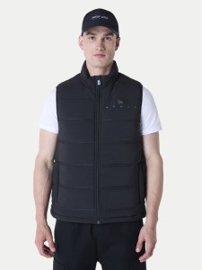 New Era Kamizelka 60596271 Czarny Regular Fit