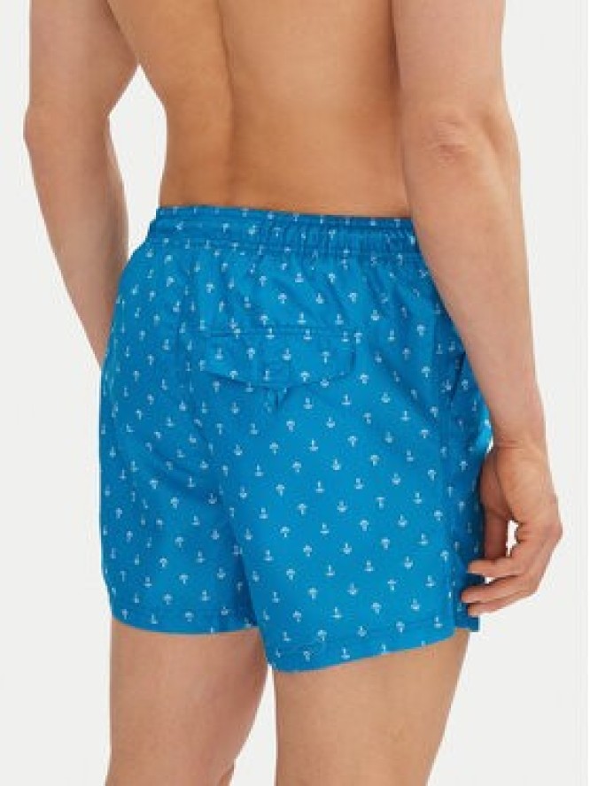 Henderson Szorty kąpielowe Rook 42615 Niebieski Regular Fit