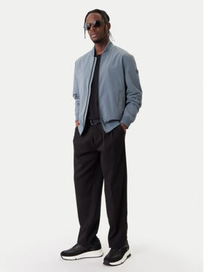 Guess Kurtka bomber M6RL09 WJ362 Zielony Regular Fit