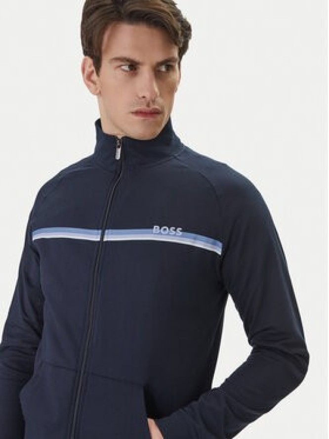 BOSS Bluza Authentic 50554779 Granatowy Regular Fit