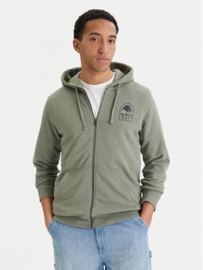 Billabong Bluza Foundation EBYSF00185 Zielony Regular Fit